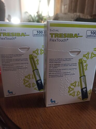 Ostali medicinski proizvodi: Prodajem dve kutije Tresibe, svaka po ceni od 2.000din. Rok upotrebe 7