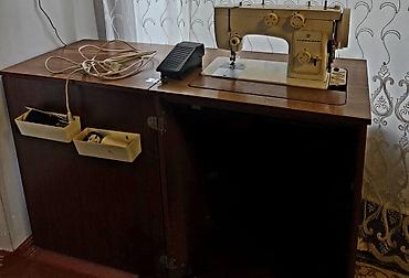 vakum aparati satisi: Tikiş maşını Chayka, İşlənmiş,Elektromexaniki, 2 saplı Ünvandan götürmə — 2
