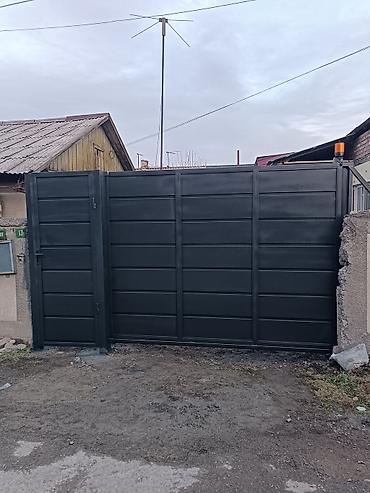 Металлические ворота и калитки под ключ - Типы: распашные и откатные