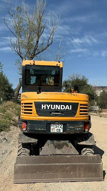 экскаваторы 55: Hyundai Robex 60W-5 — колесный мини-экскаватор Основные — 4