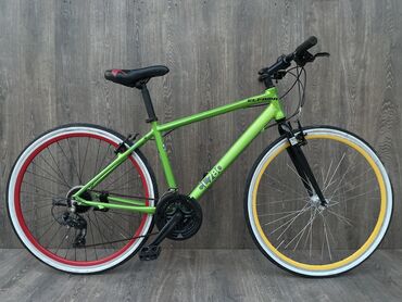 велик запчаст: Шоссейный велосипед, Другой бренд, Рама L (172 - 185 см), Алюминий, Корея, Б/у