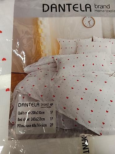 bed sheets: Постельный комплект DANTELA brand (Home textile), 4 предмета. Дизайн — 2