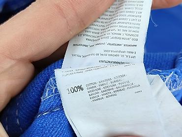jeansy cargo: Denim, Spodnie cargo damskie, rozmiar S — 5
