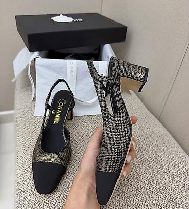 Туфли: Туфли, 38.5, Chanel, Новый, цвет - Черный, Бесплатная доставка — 3
