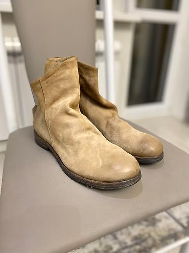 Ботинки: Обувь Италия Натуральная кожа Размеры уточнять Серые ботинки ручной — 8