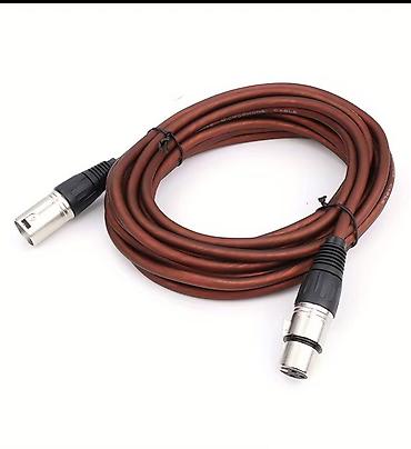 cd disk: .кабель XLR 5метров (XLR3M–XLR3F), балансный - Разъёмы: 3‑контактный — 2