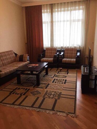 Uzunmüddətli kirayə mənzillər: Nəsimi rayonu Türk Səfirliyinə yaxın 18 mərtəbəli binanın 13-cü — 1