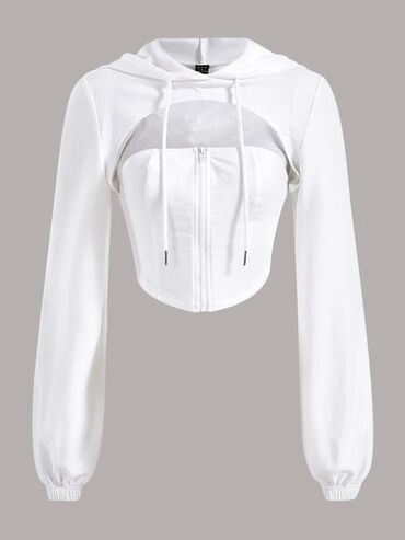 Толстовки, худи: Женская верхняя швея универсал стаж работы 29 лет 1) Серый худи с — 5