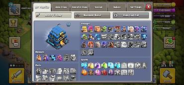 şexsi eşyalar: Clash of Clans oyun hesabı - Şəhər Bələdiyyəsi (Town Hall): 12 - Kupa — 2