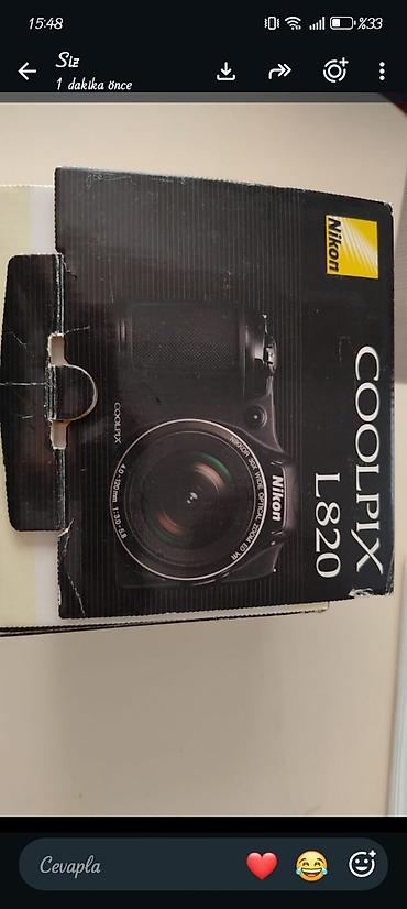 3 kameralı videoregistrator: Nikon COOLPIX L820 fotoaparat - 16 MP BSI CMOS sensor - 30x optik — 4