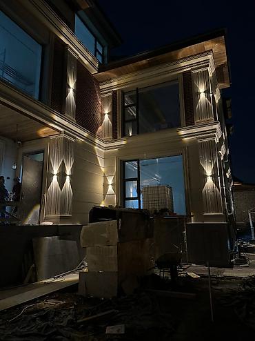 Фасадные плиты Сары-Таш (Травертин): Гранит, Сарыташ, Мрамор Уйунуздун сырткы (фасатын) эмне менен — 13