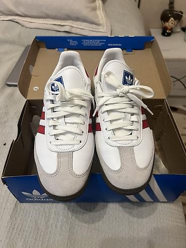adidas krasovka: Adidas Samba OG idman ayaqqabısı Orijinal - Model: Samba OG - Rəng: ağ — 4