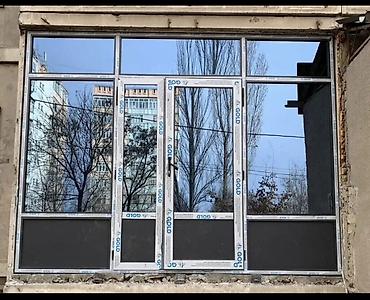 баня кант: Пластиковая дверь на заказ, Входная, Для частного дома, Двухстворчатая, Распашная, Россия, Бесплатная доставка — 3