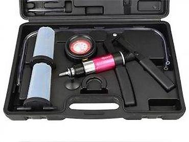 Alati za automobile: Vakuum pumpa sa manometrom – set za ispitivanje i odzračivanje kočnica — 6