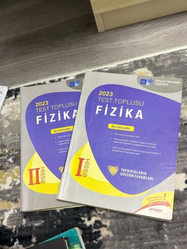 məntiq test: Fizika Test Topluları. Biri 2 manatdan