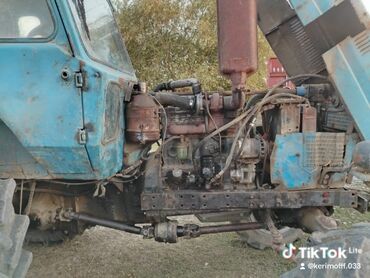 Traktorlar: Mavi rəngli təkərli kənd təsərrüfatı traktoru - Korpus: kabinalı — 7