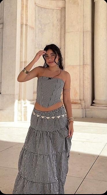mini etek: Maksi Ətək, Bershka, S — 1
