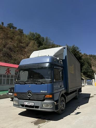 atego 1224: Грузовик тентованный Mercedes-Benz Atego 1223 - Тип: среднетоннажный — 10