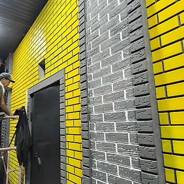 Фиброцементные фасадные панели: Двухэтажный дом с комбинированной отделкой фасада: одна часть — 42