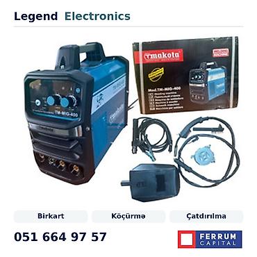 alet: Elan başlığı: Metal qaynaq aparatı Tmakota TM400 Metal qaynaq aparatı — 1