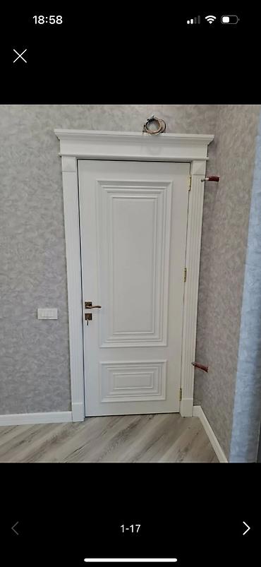 Ağ klassik interyer qapısı - Üslub: klassik, rellefli panellərlə lalafo.az -da Ağ klassik interyer qapısı - Üslub: klassik, rellefli panellərlə