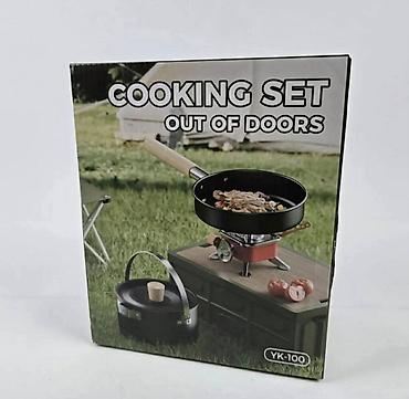 obuca za lov: Kamping set za kuvanje – “Cooking Set Out of Doors” (model YK-100) — 2