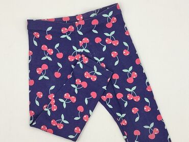 czarne spodnie flare: Legginsy dziecięce, Lupilu, 3-4 lat, 98/104, stan - Idealny