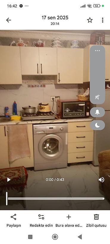metbex skafi: Sumqayıt şəhər Yaşma baglarinda iki otaqlı tam təmirli isti pol kombi — 1