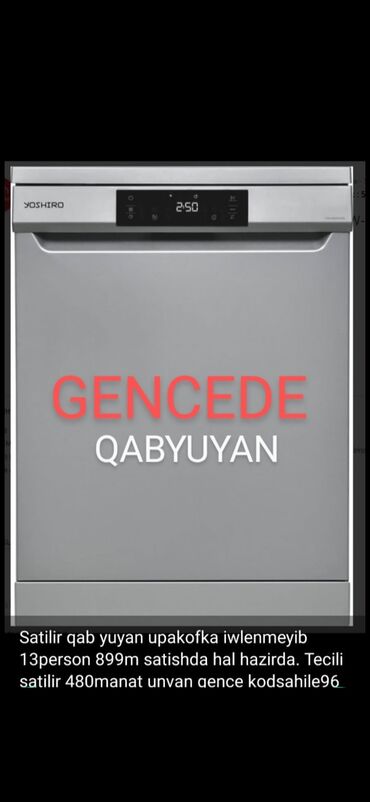 qabyuyan aliram: Посудомойка Компактная, Новый