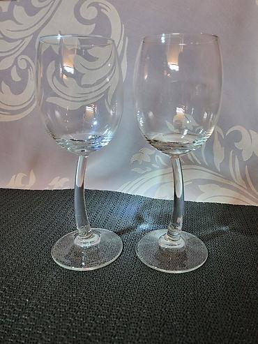 Čaše: Case nove,vintaz za dvoje za vino,francuske. Case za vino,sve na — 2