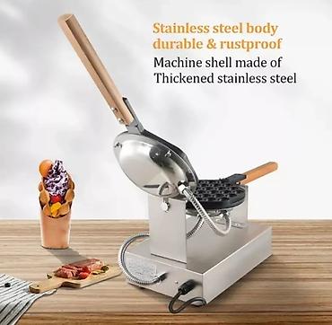 Digər restoran, kafe avadanlığı: Bubble vaffle Professional model Ev restoran sexler üçün rahatlıqla — 2
