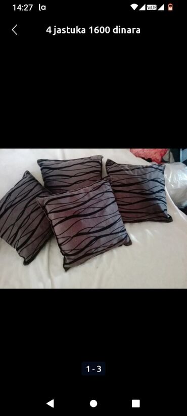 Jastuci: Dekorativni jastuk, 50x70, bоја - Crna — 2