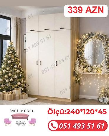 desmal: Yeni, 4 qapılı, Bej, Açılan, Düz dolab — 1