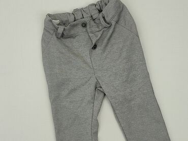 smyk kurtki dla chłopca: Baby material trousers, 9-12 months, 74-80 cm, condition - Very good