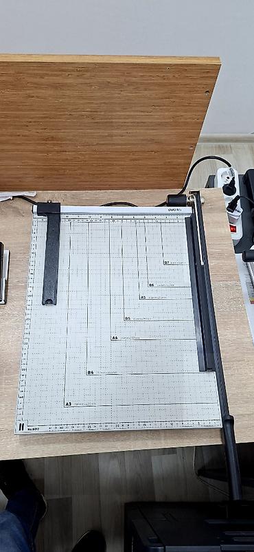 Digər biznes avadanlığı: Hazır Mini Çap Ofisi Satılır (Printer + Laminasiya + Cildləmə + Mebel) — 9