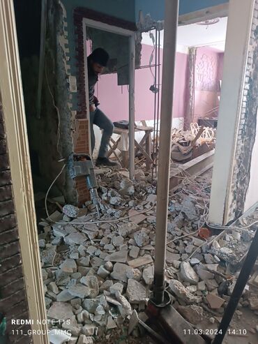 Beton işləri: Beton kesme kəsmə beton kəsimi kesimi karotçu - Beton kəsmə deşmə — 6