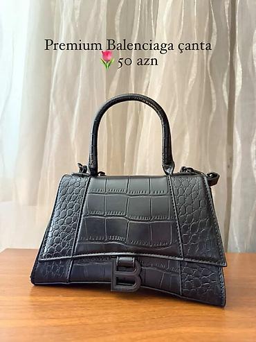 Premium Balenciaga çanta – 50 AZN - Rəng: qara - Material: krokodil lalafo.az -da Premium Balenciaga çanta – 50 AZN - Rəng: qara - Material: krokodil