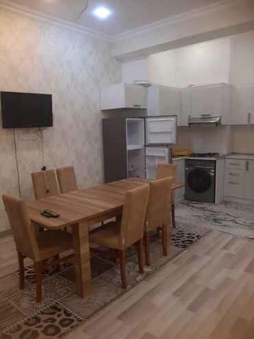 Uzunmüddətli kirayə mənzillər: Tibb universitetinə yaxın, yeni tikili, 18 mərtəbəli binanın 13-cü — 4