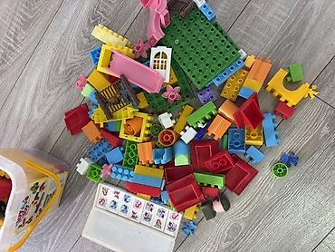 10 кг лего: Б/У игрушки Большой набор детского конструктора Toy Toy в ведёрке с — 4