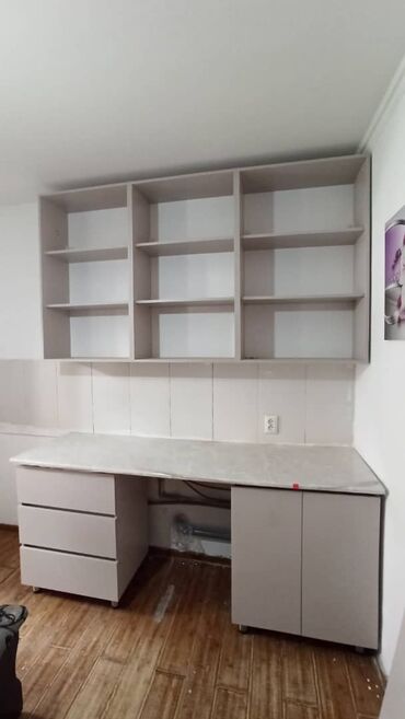 Кухонные гарнитуры: Кухонный гарнитур, Новый, цвет - Бежевый, Бесплатная доставка — 14