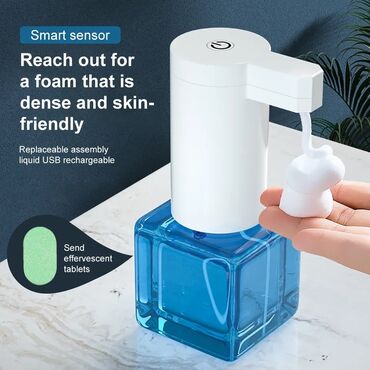 Pərdə və tüllər: Senspr Sabun Dispenseri Hamam Sabun Dispenseri Nasos Dəsti Maye