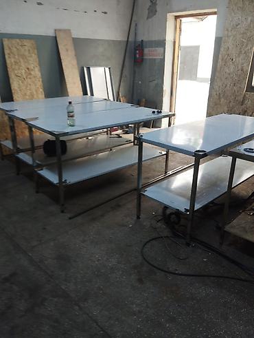 Другое оборудование для фастфудов: Стол нержавейка договорная можем сделать любой под вашим требованиям — 18