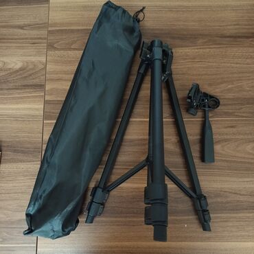 tripod kamera: Tripod (Ştativ) Materyal Alüminyum Hündürlük 135cm Maksimal yükləmə