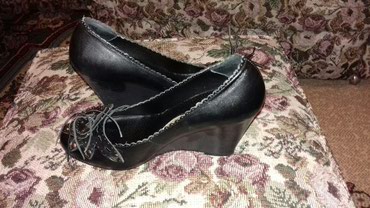 бархатные туфли: Туфли цвет - Черный
