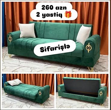 sema mebel instagram: Divan, Qonaq otağı üçün, Vеlur parça, Bazalı, Transformer — 1