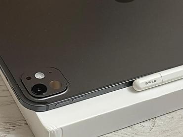 mini ipad: Apple iPad Pro 13 inch m4 256gb yaddaş – Space Black rəng pil 97% — 4