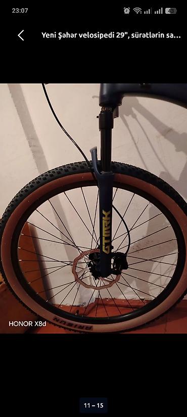 islenmis velosiped: Stark stalker çox əla velosipeddir 8 pilləli Shimano essa ötürücü rama — 9