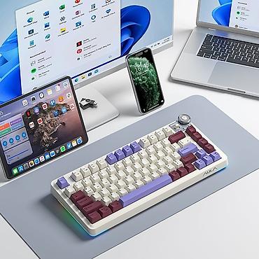logitech mk470: Клавиатура, Aula, Механическая, Bluetooth, Проводное подключение, Размер: 75% — 4