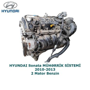 Sbor motorlar və silindr başlıqları: Hyundai Sonata, 2 l, Benzin, 2013 il, İşlənmiş