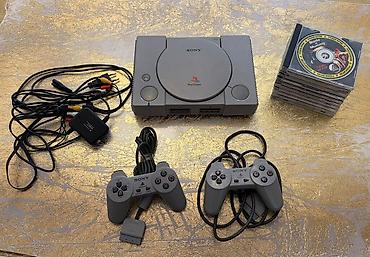 ps1 oyun: Sony PlayStation (SCPH-9002) – klassik PS1 komplekti Dəst: - Sony — 1